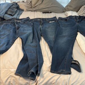 Lucky Brand Blue Denim Jeans 36x30